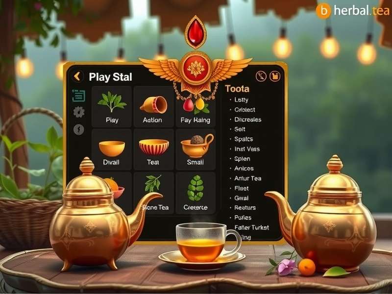 Herbal Tea Symphony festival event showcasing Diwali special content